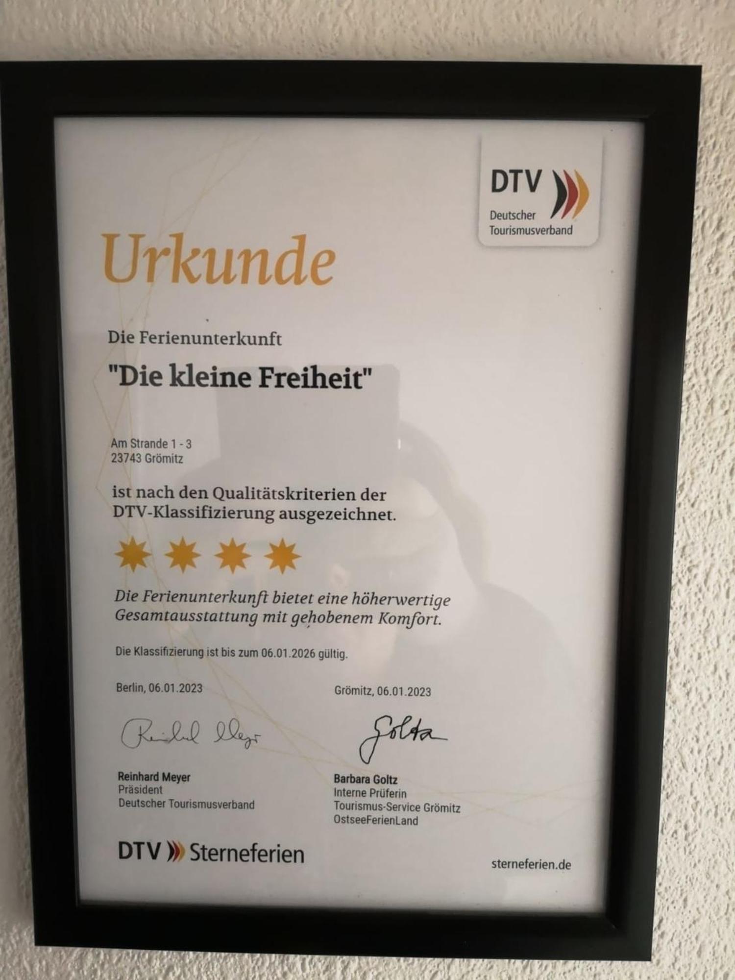 Die Kleine Freiheit Groemitz Center - Unmittelbare Strandlage Mit Allem Komfort מראה חיצוני תמונה